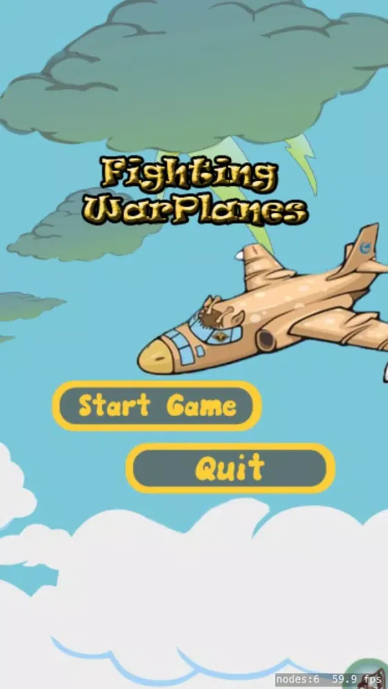 Tangkapan skrin Fighting War Planes