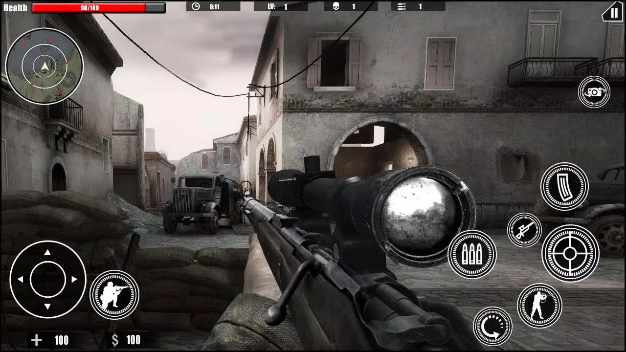 WW2 Sniper Gun War Games Screenshots