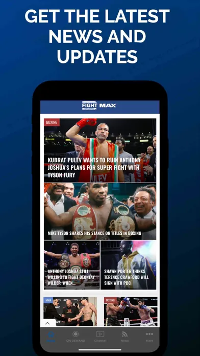 ภาพหน้าจอของ FIGHT SPORTS MAX