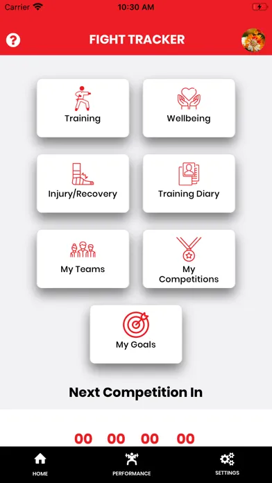 Tangkapan skrin Fight Tracker