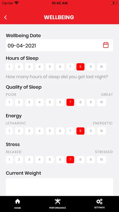 Tangkapan skrin Fight Tracker