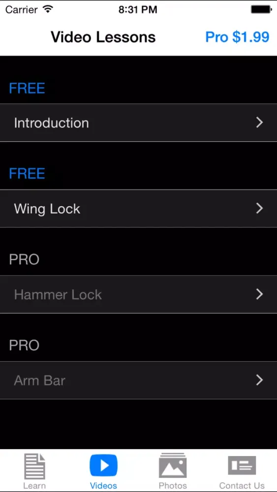 Large Arm Locks Screenshots