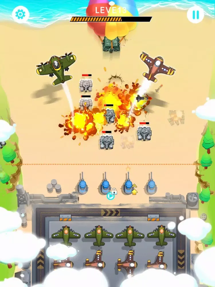 Fighter War-Crazy Battle iPad  스크린샷