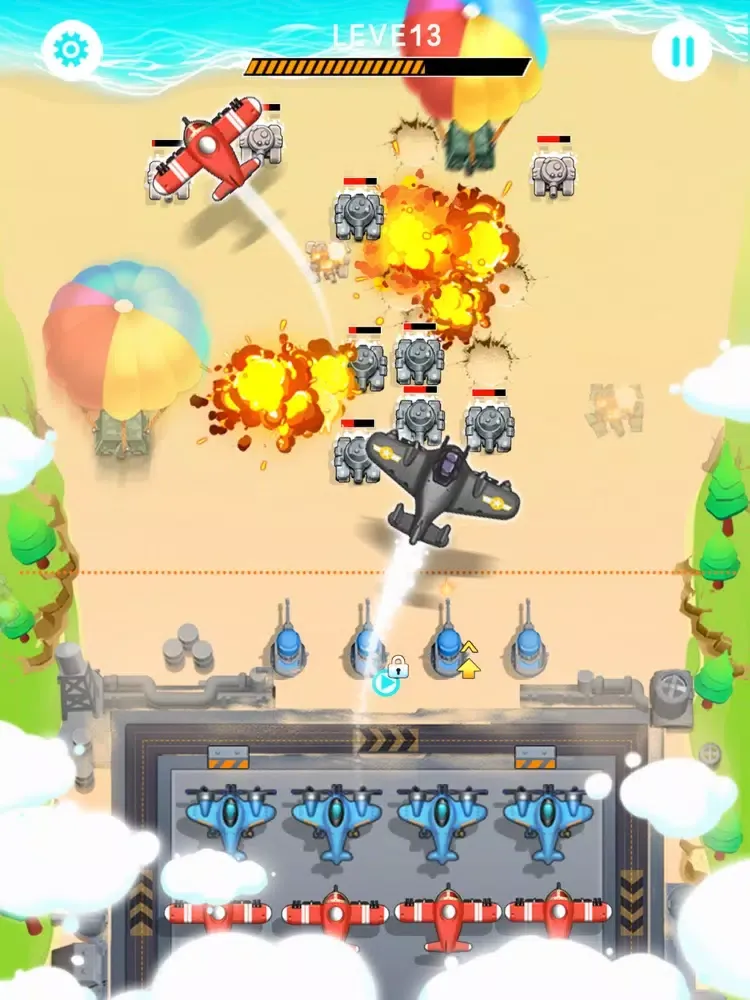 Fighter War-Crazy Battle iPad  스크린샷