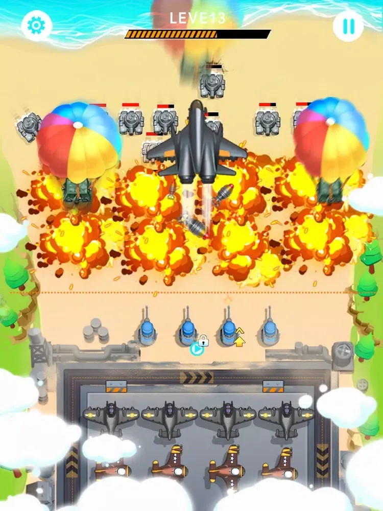 Fighter War-Crazy Battle iPad  스크린샷