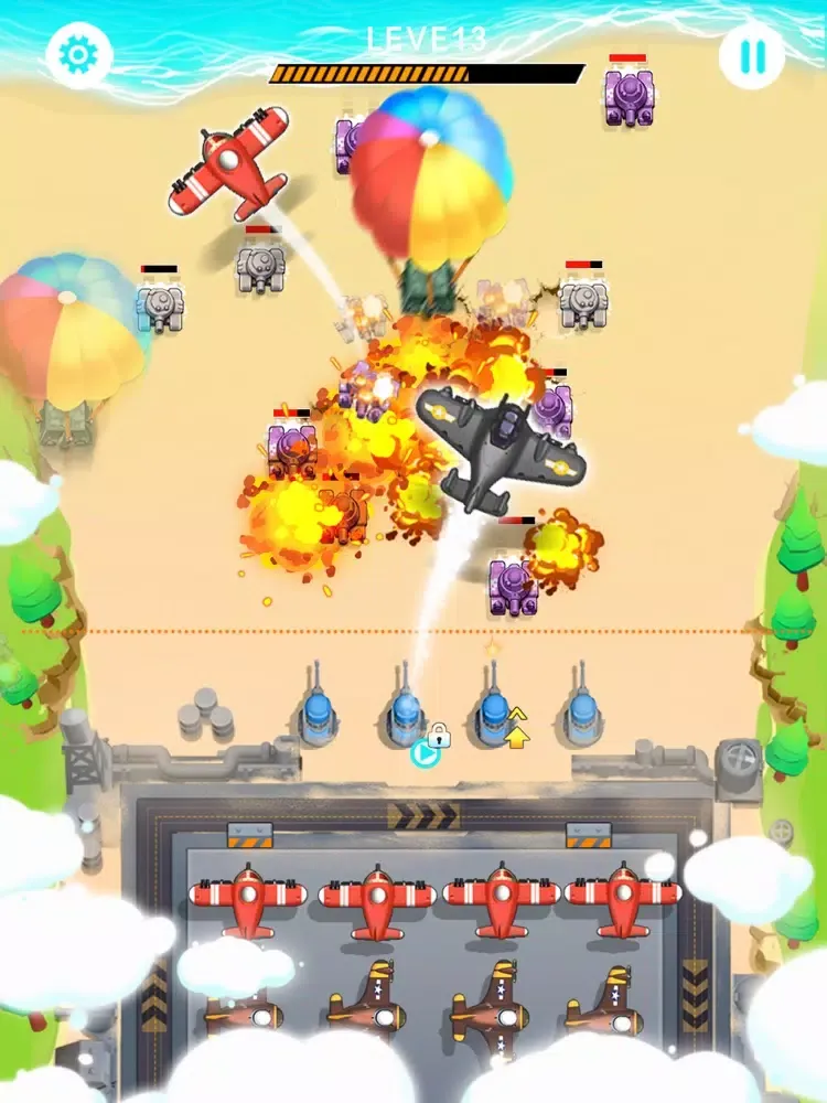 Fighter War-Crazy Battle iPad  스크린샷