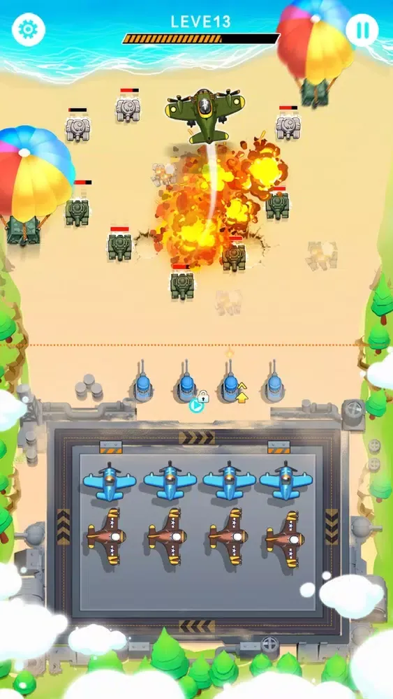 Fighter War-Crazy Battle 스크린샷