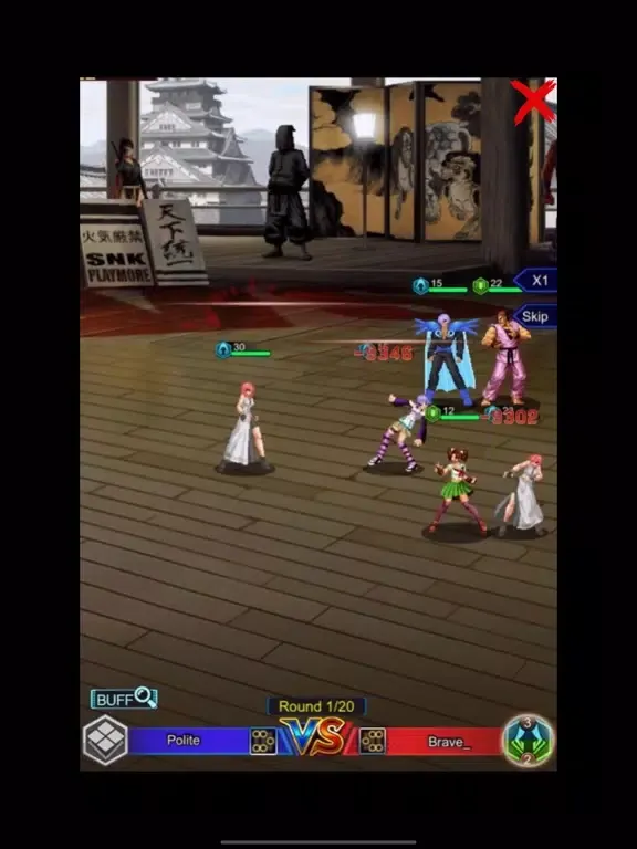 Zrzuty ekranu Fighting Force: Street Brawl iPad 