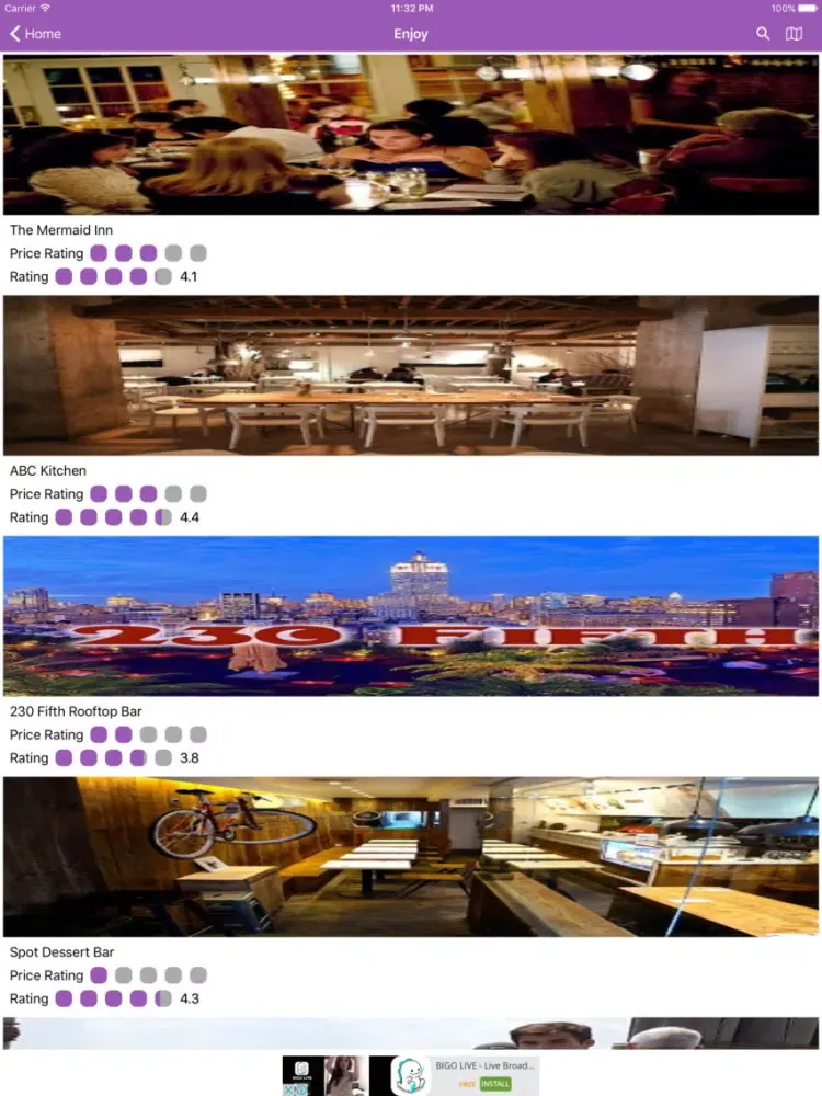 Zrzuty ekranu New York City Guide - Sleep Eat Enjoy Near Me iPad 