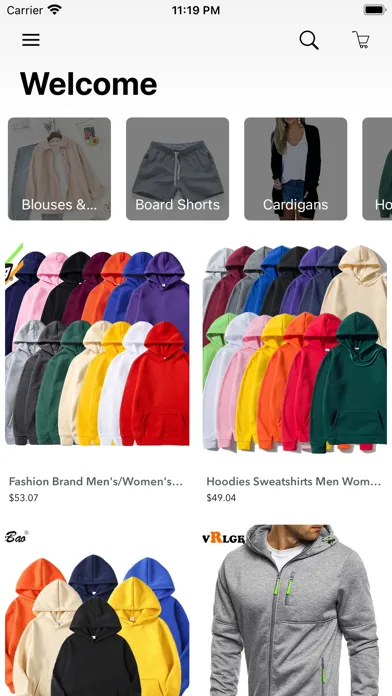 Figure Clothing Shop Online AL स्क्रीनशॉट