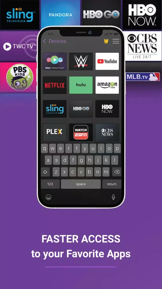 The Roku Mobile App Screenshots
