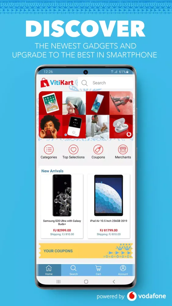 Captures d'écran de VitiKart - Shop Fiji Online