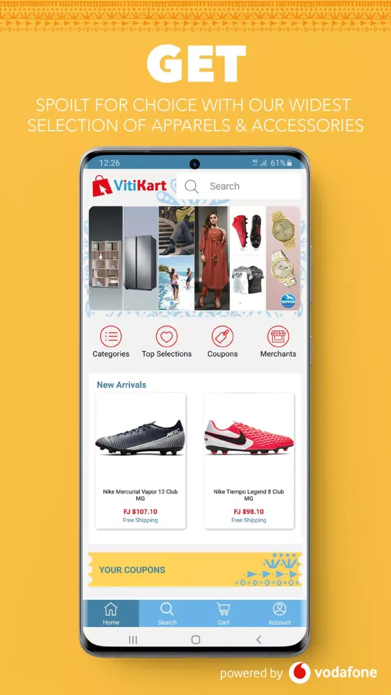 Captures d'écran de VitiKart - Shop Fiji Online