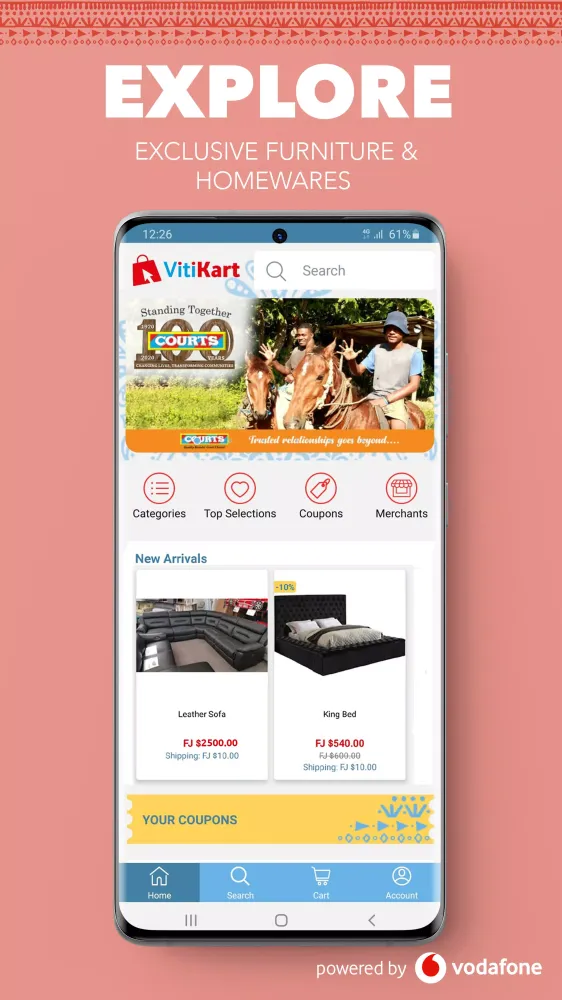 Captures d'écran de VitiKart - Shop Fiji Online