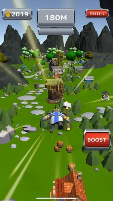 Tangkapan skrin Catapult: Crash the Castle