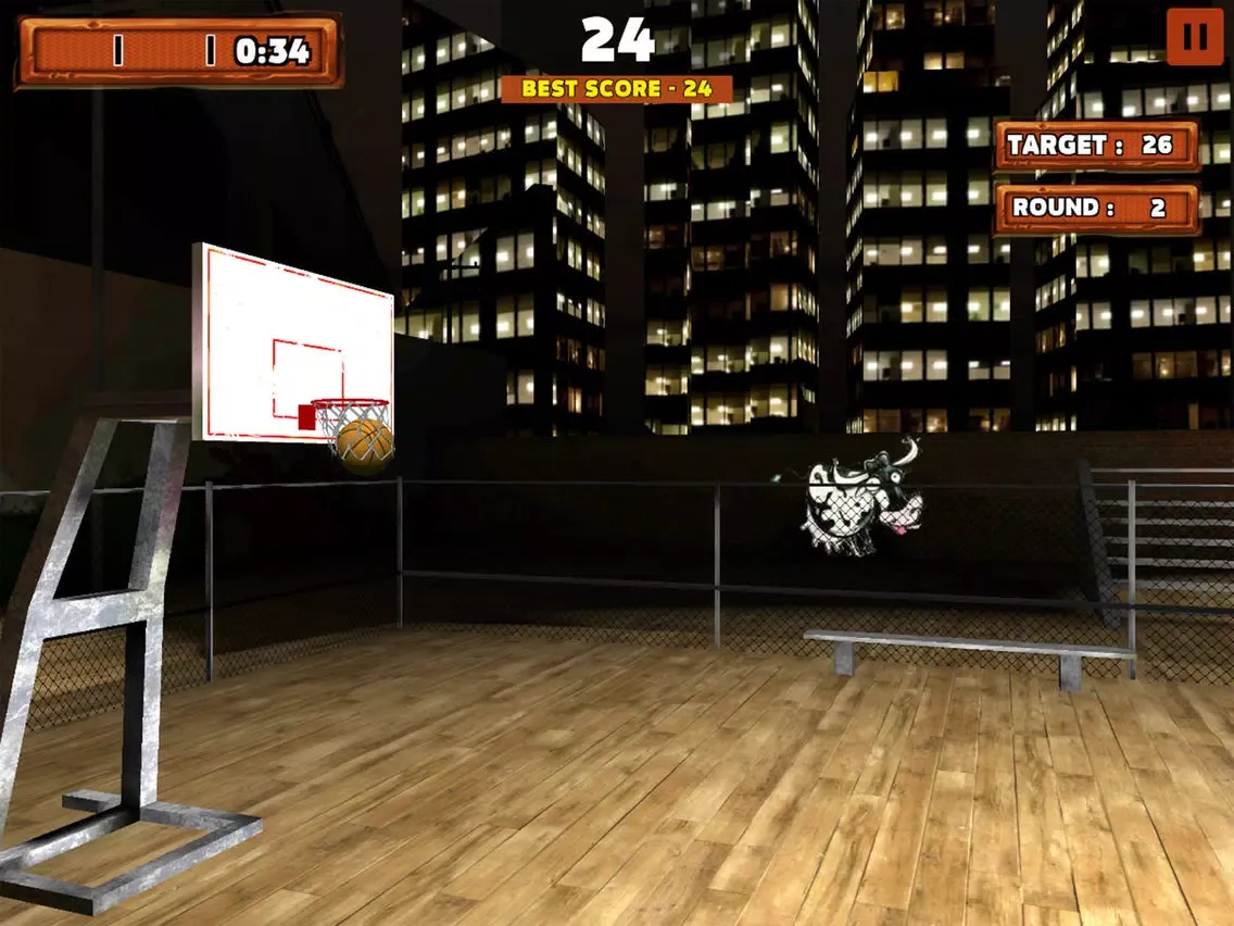 Basketball Shooting Hoops iPad 應用截圖