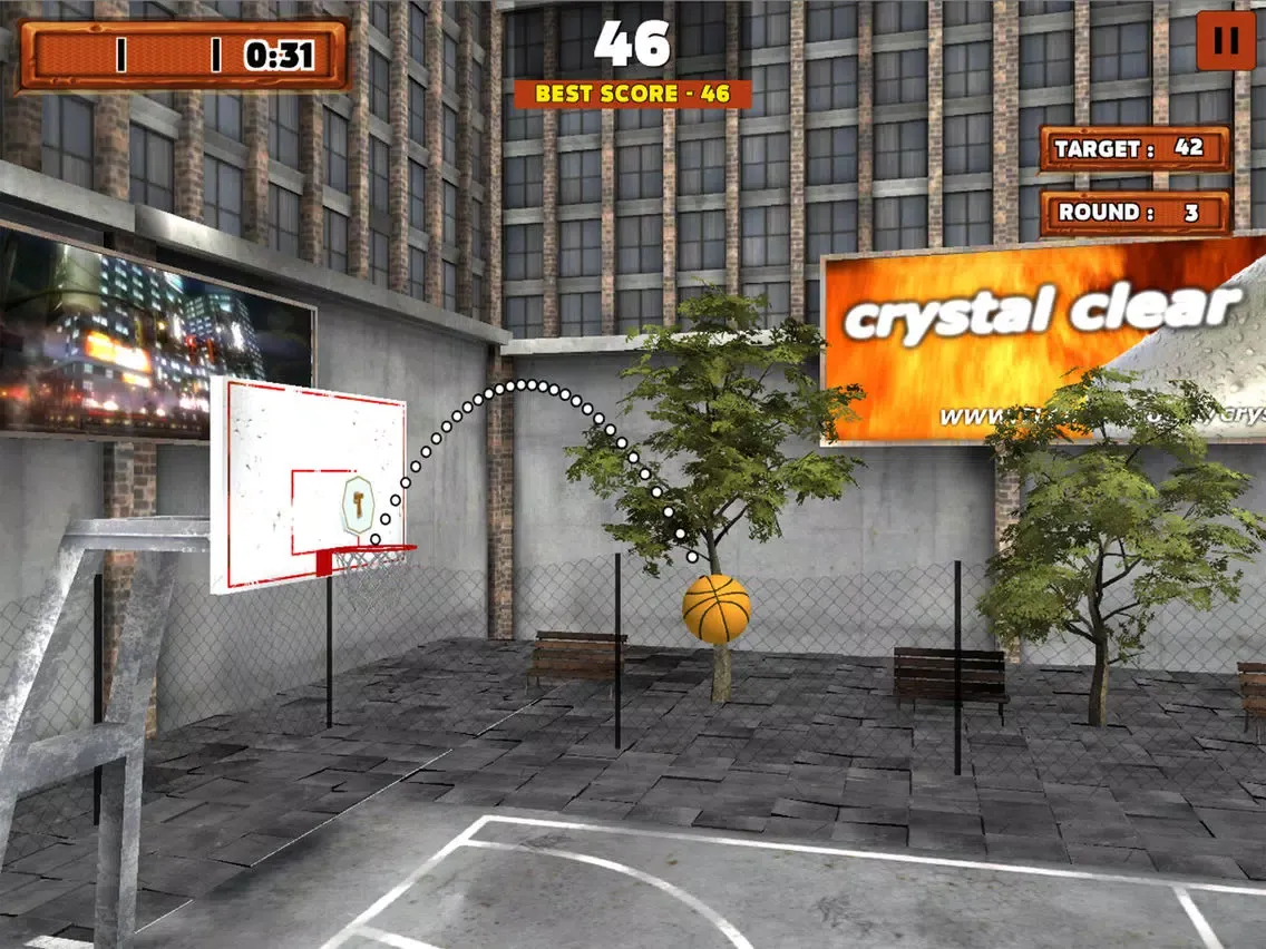 Basketball Shooting Hoops iPad 應用截圖