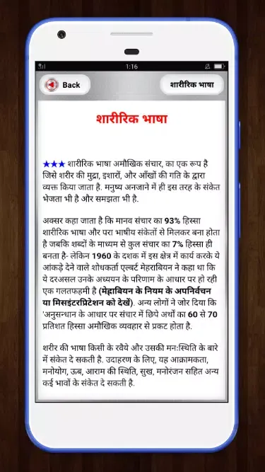 Capturas de pantalla de Body Language Sharir Ki Bhasha