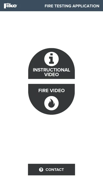 Скриншоты Fike Fire Test App