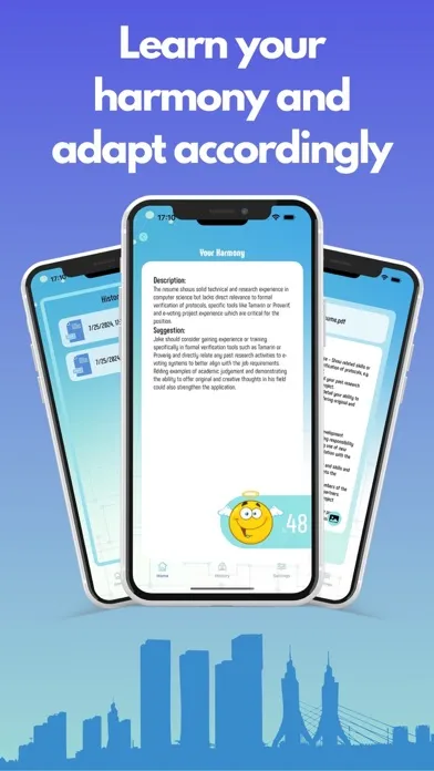 Tangkapan skrin Review Resume - AI ATS Results