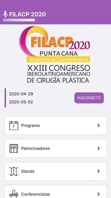 FILACP 2020應用截圖