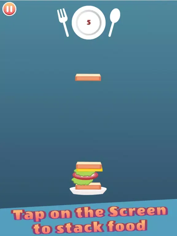 ภาพหน้าจอของ Food Stack Chef iPad 