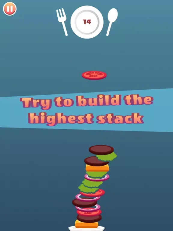 ภาพหน้าจอของ Food Stack Chef iPad 