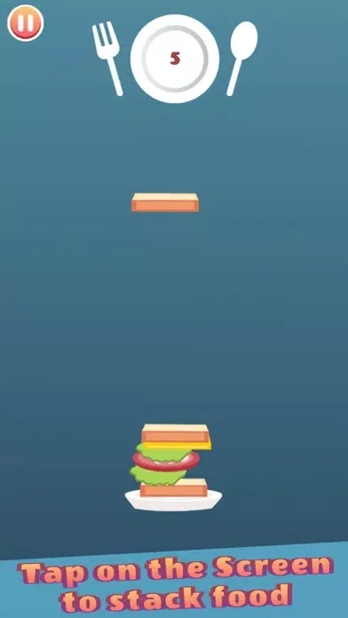 ภาพหน้าจอของ Food Stack Chef