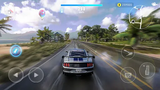 Capturas de tela do Real Car Driving: Race City