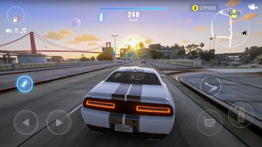 Capturas de tela do Real Car Driving: Race City