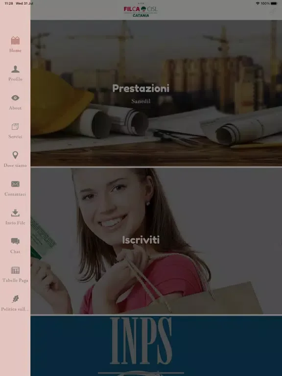 Filca Catania iPad 应用截图