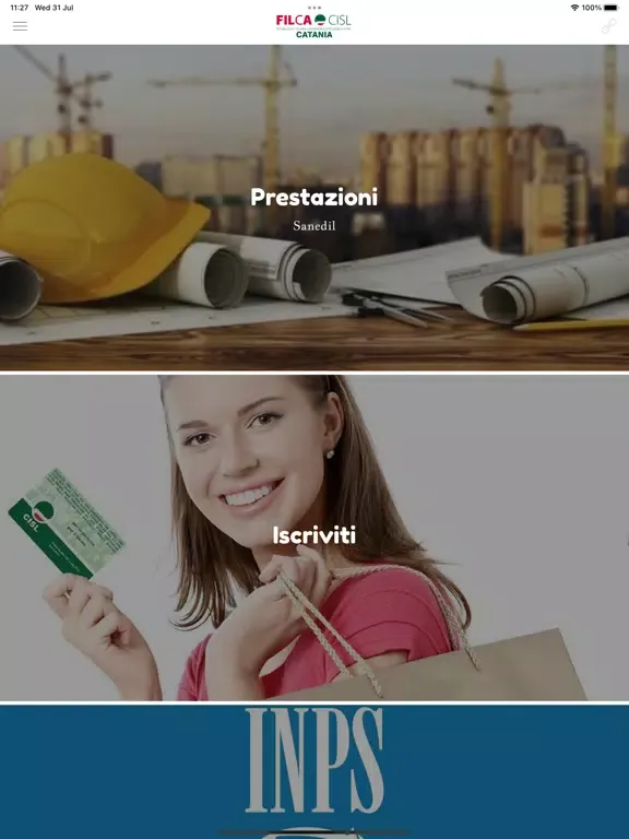 Filca Catania iPad 应用截图