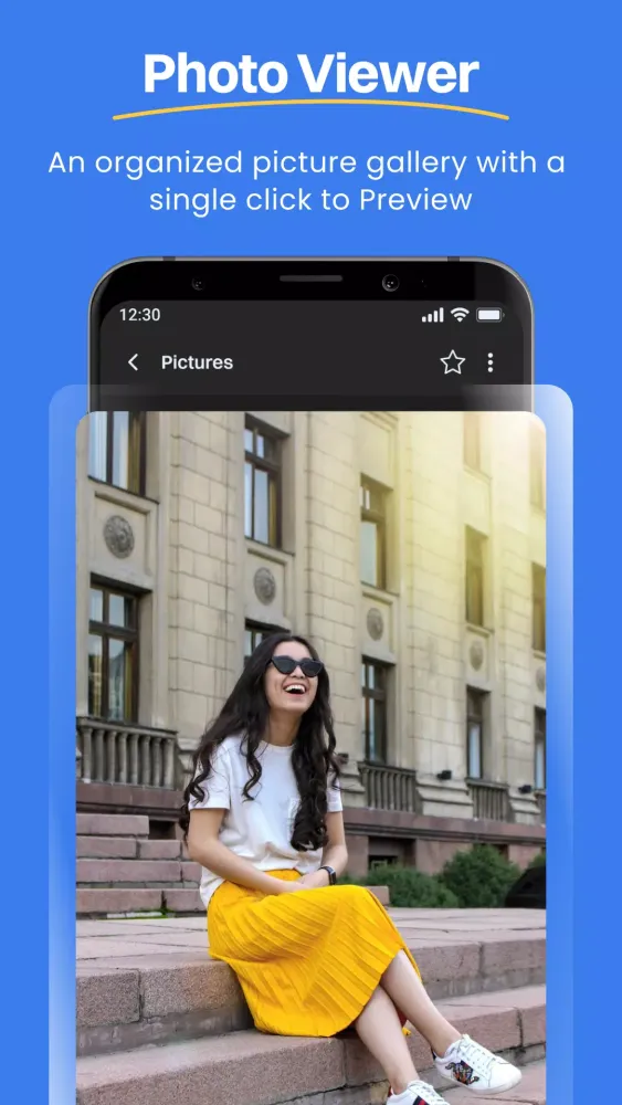 Screenshot di File Manager