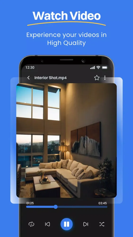 Screenshot di File Manager