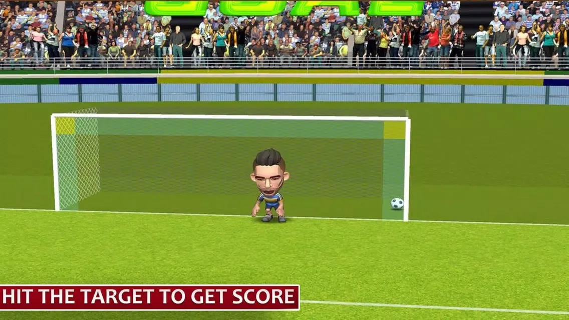 Captures d'écran de Challenging Kick Soccer N1
