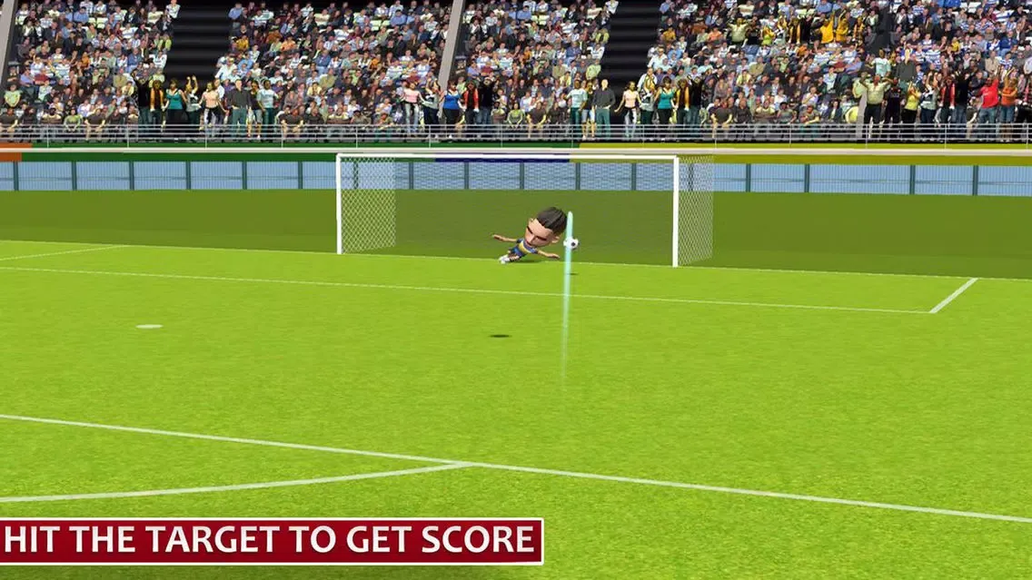 Captures d'écran de Challenging Kick Soccer N1