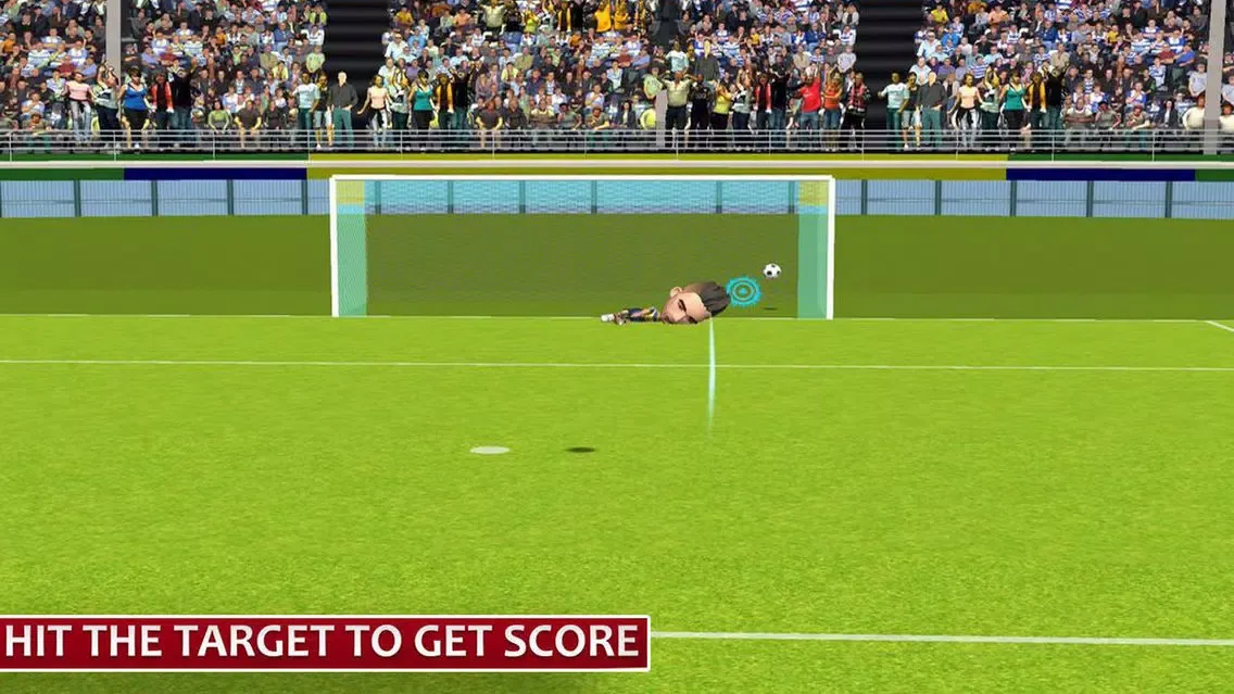 Captures d'écran de Challenging Kick Soccer N1