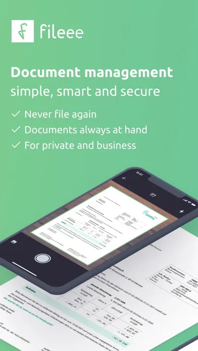 fileee - for your paperwork应用截图