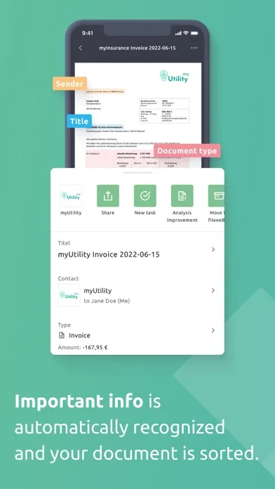 fileee - for your paperwork应用截图