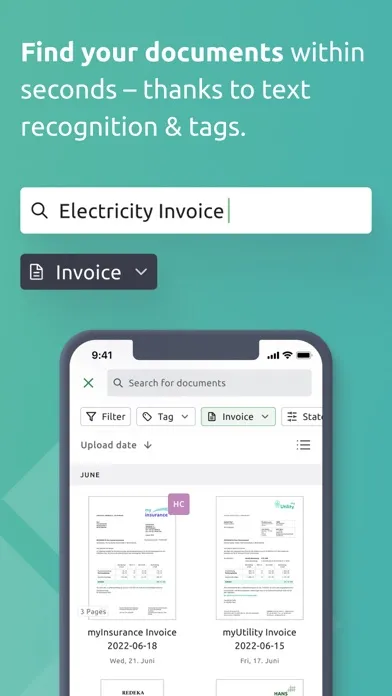 fileee - for your paperwork应用截图
