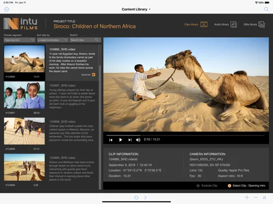Ảnh chụp màn hình của Claris FileMaker Go 19 iPad 