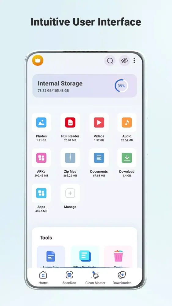 Captures d'écran de ZX File Manager