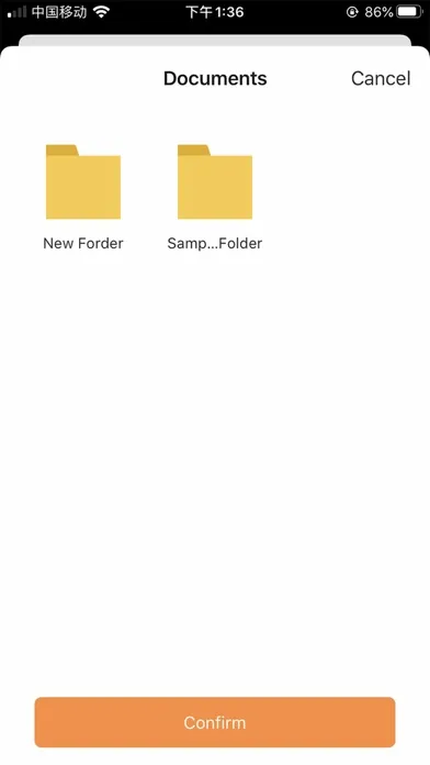 Zrzuty ekranu The FileTransfer