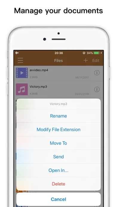 Captures d'écran de UnRAR - zip,rar,7z file opener