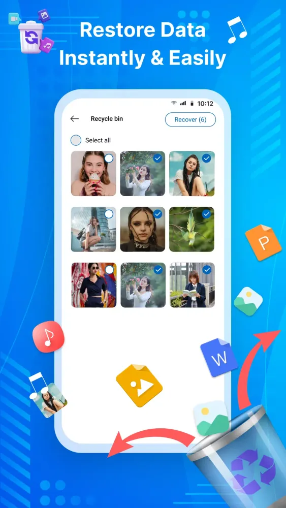 Recover Deleted Photos & Video Screenshots