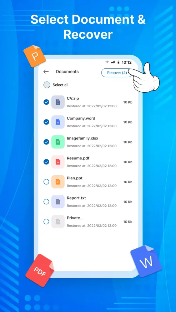 Recover Deleted Photos & Video Screenshots