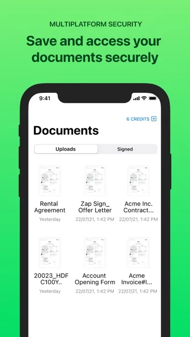 Zap eSign-Scan & Sign PDF应用截图