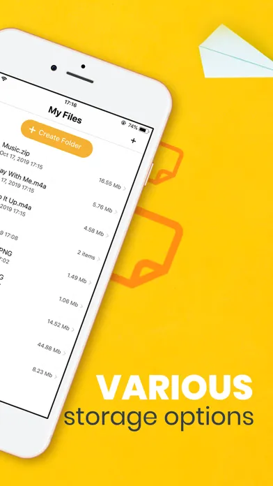 Zip file opener - Unzip files سکرین شاٹس