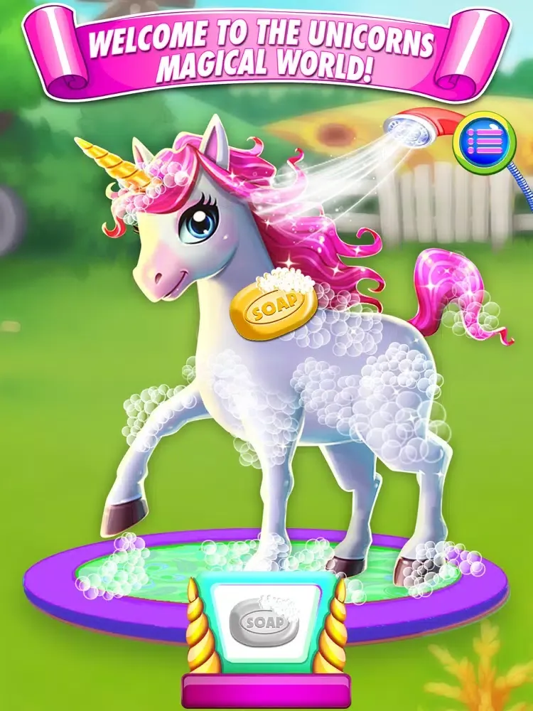 My Magic Unicorn Beauty Salon iPad  スクリーンショット