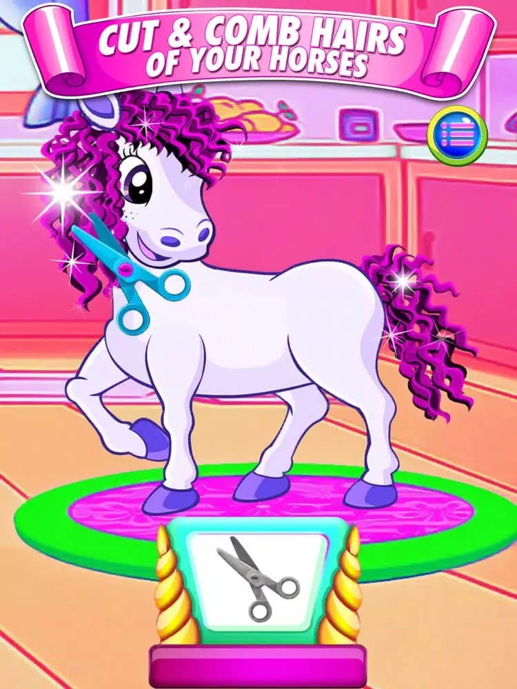 My Magic Unicorn Beauty Salon iPad  スクリーンショット